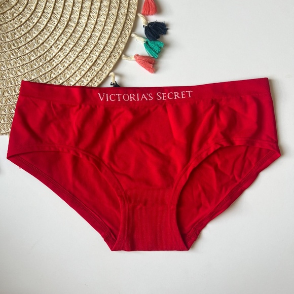 Victoria's Secret Seamless Hiphugger Panty Lipstick Large NEW - Picture 1 of 6